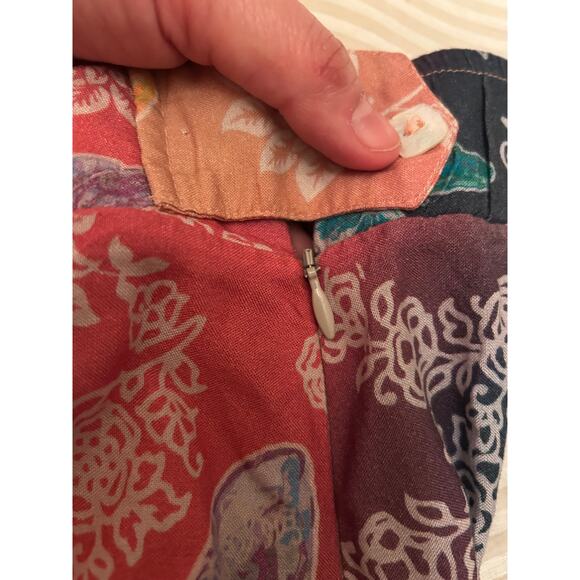 Soft Surroundings Butterfly Jardin D'eau Full Maxi Skirt size 1X - Picture 6 of 7